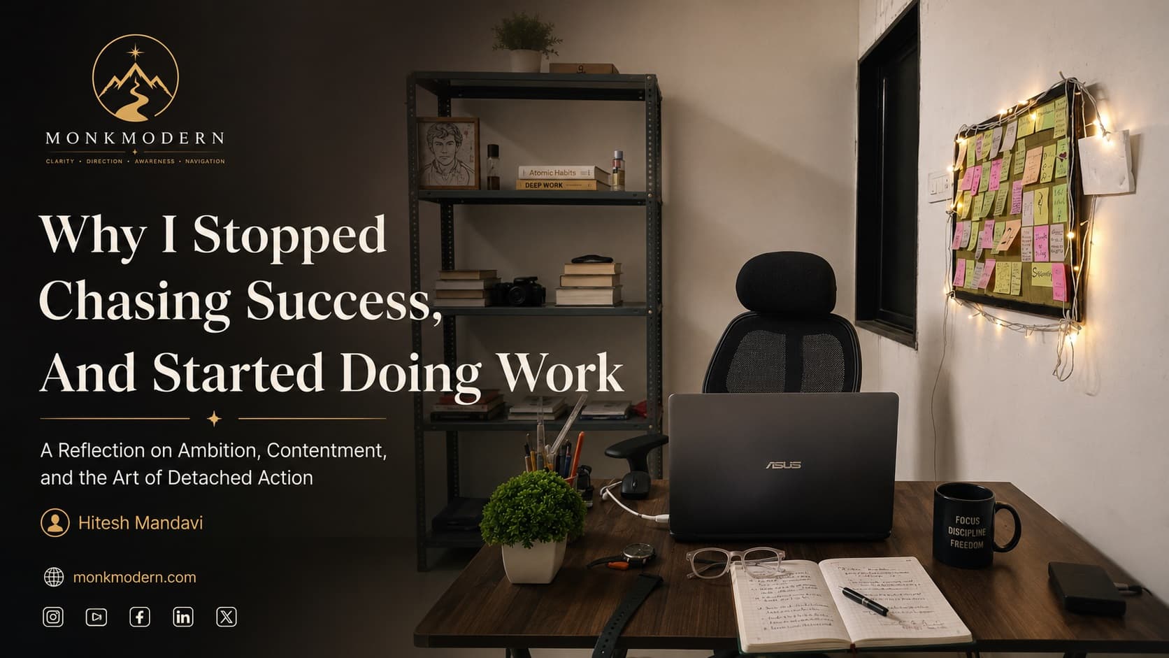 Why I Stopped Chasing Success (And Started Doing the Work)