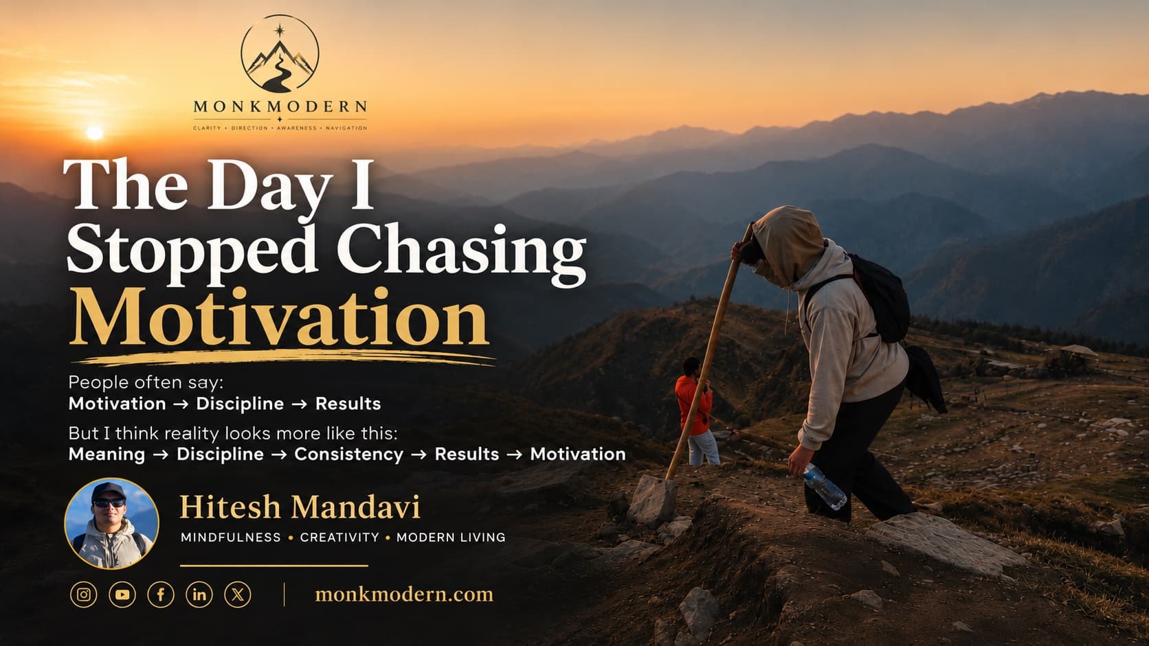 The Day I Stopped Chasing Motivation